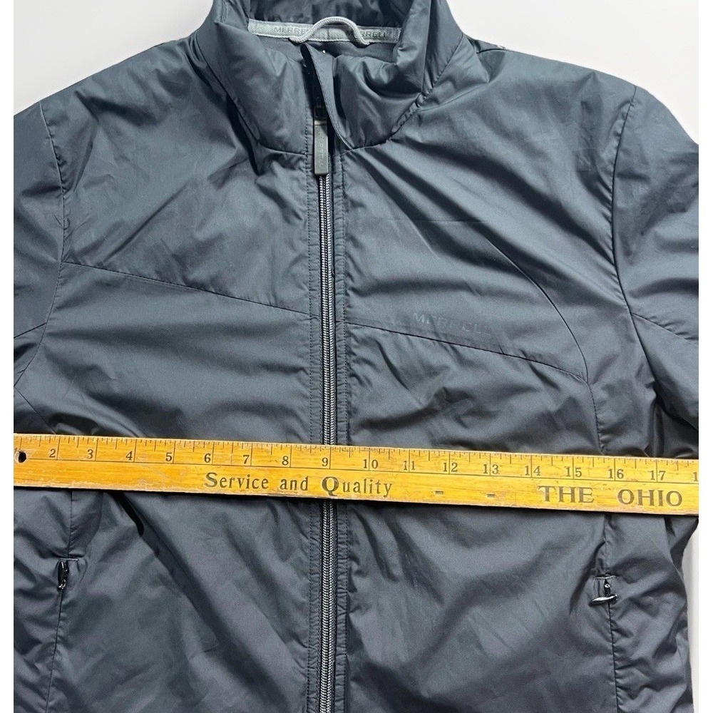 Merrell Primaloft Jacket Insulated Men's size Medium Black Outdoor Puffer Hiking - Picture 7 of 8